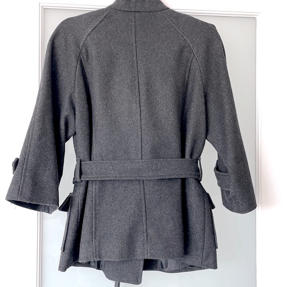 Etam Paris Wool Jacket – Size 6 – Charcoal Grey - Picture 3 of 3